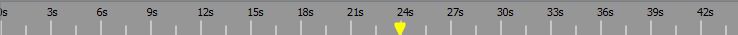 Time Marker on 24s. When i click another point in Show, time marker stays on 24s. Its freezed and dont move any more, even when i press play!
