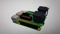 Raspberry Pi + Board 3D Model
